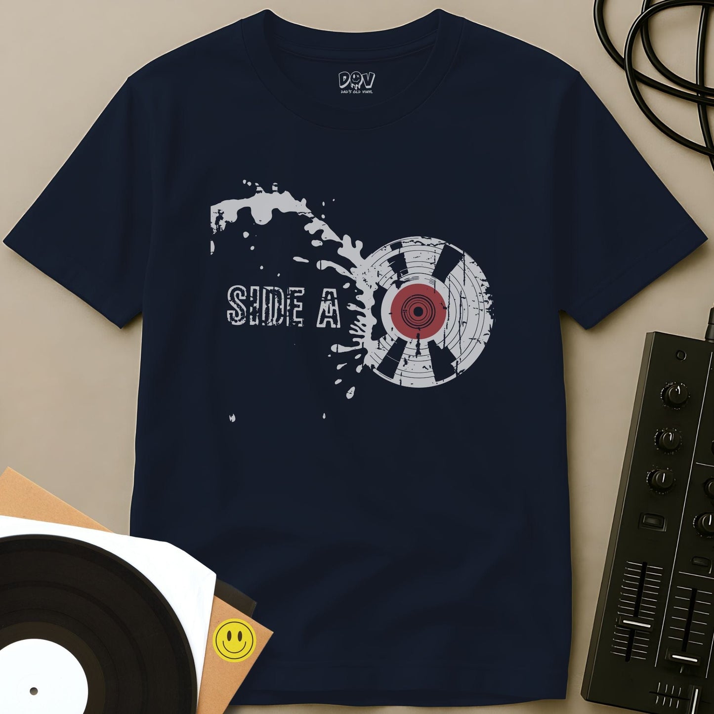 Side A T-Shirt Navy / S Side A T-Shirt