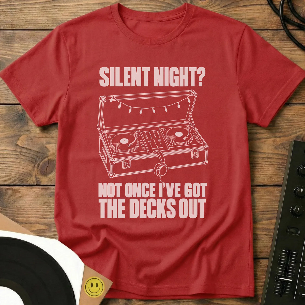Silent Night T-Shirt Red / S Silent Night T-Shirt