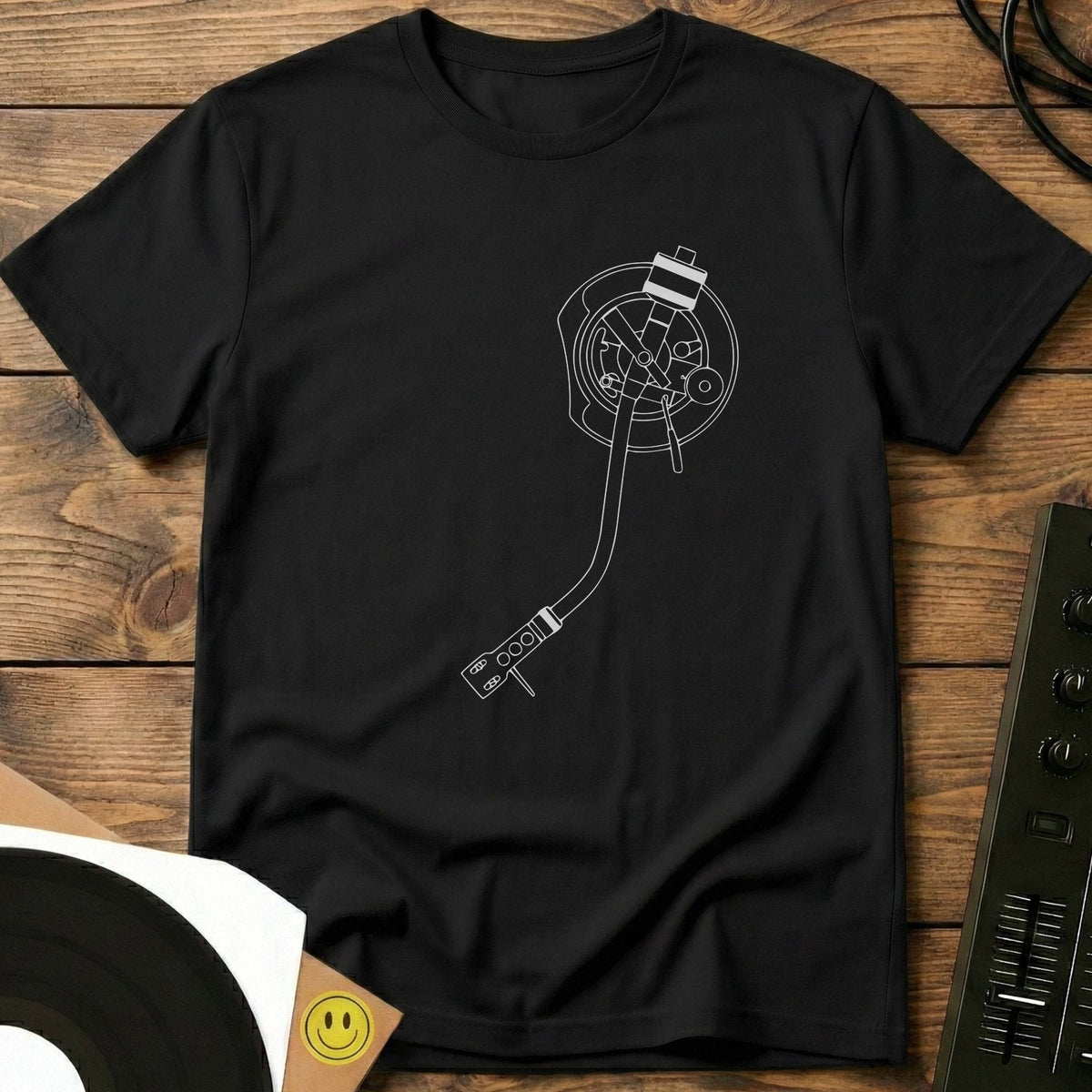 Single Tone Arm T-Shirt Black / S Single Tone Arm T-Shirt