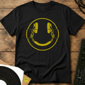 Smiley DJ Glitch T-Shirt Black / S Smiley DJ Glitch T-Shirt