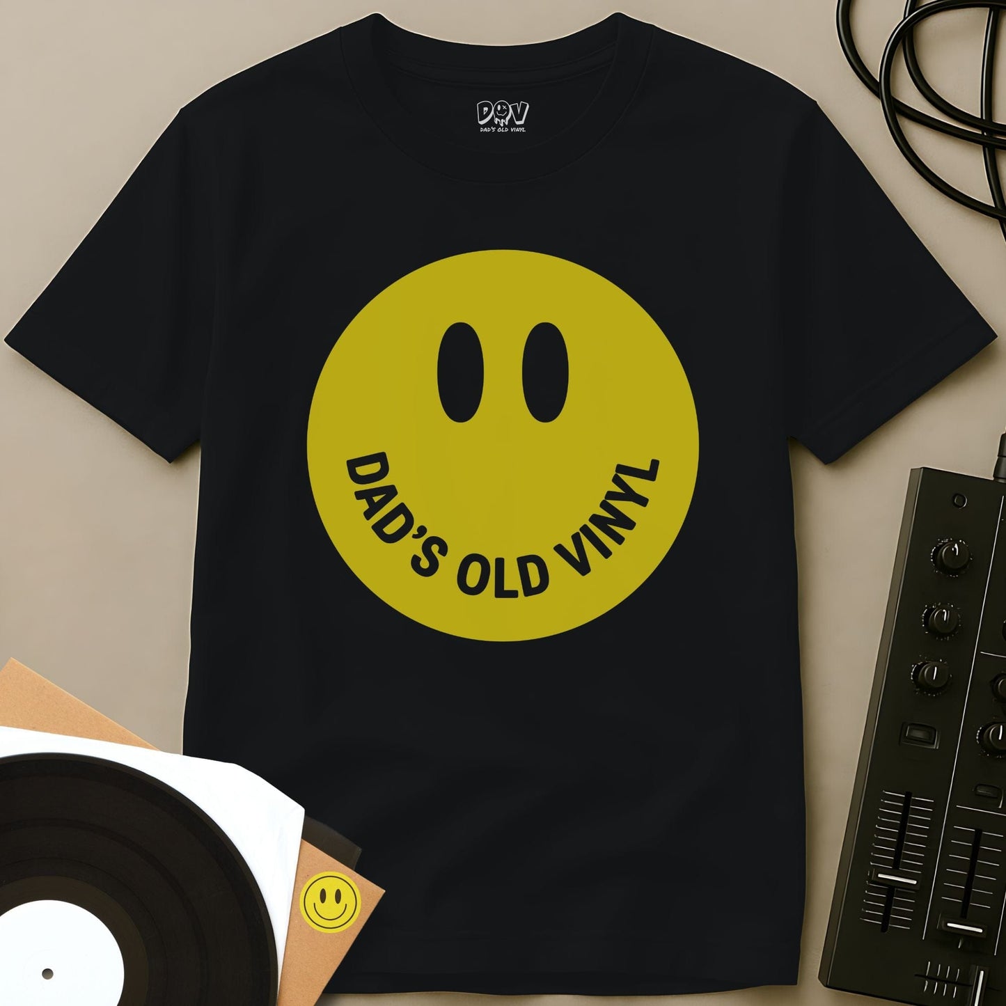 Smiley DOV T-Shirt Black / S Smiley DOV T-Shirt