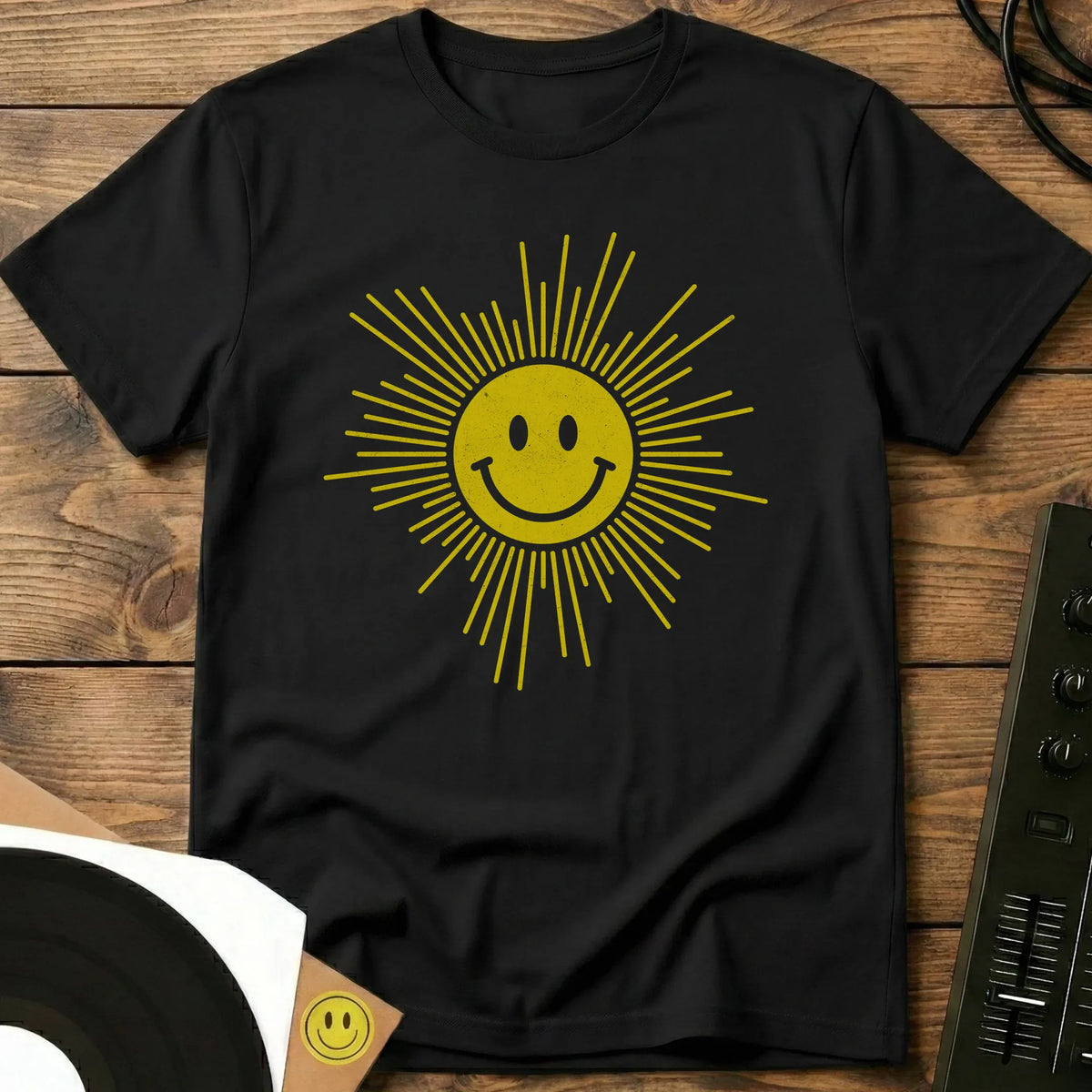 Smiley Spectrum T-Shirt Black / S Smiley Spectrum T-Shirt