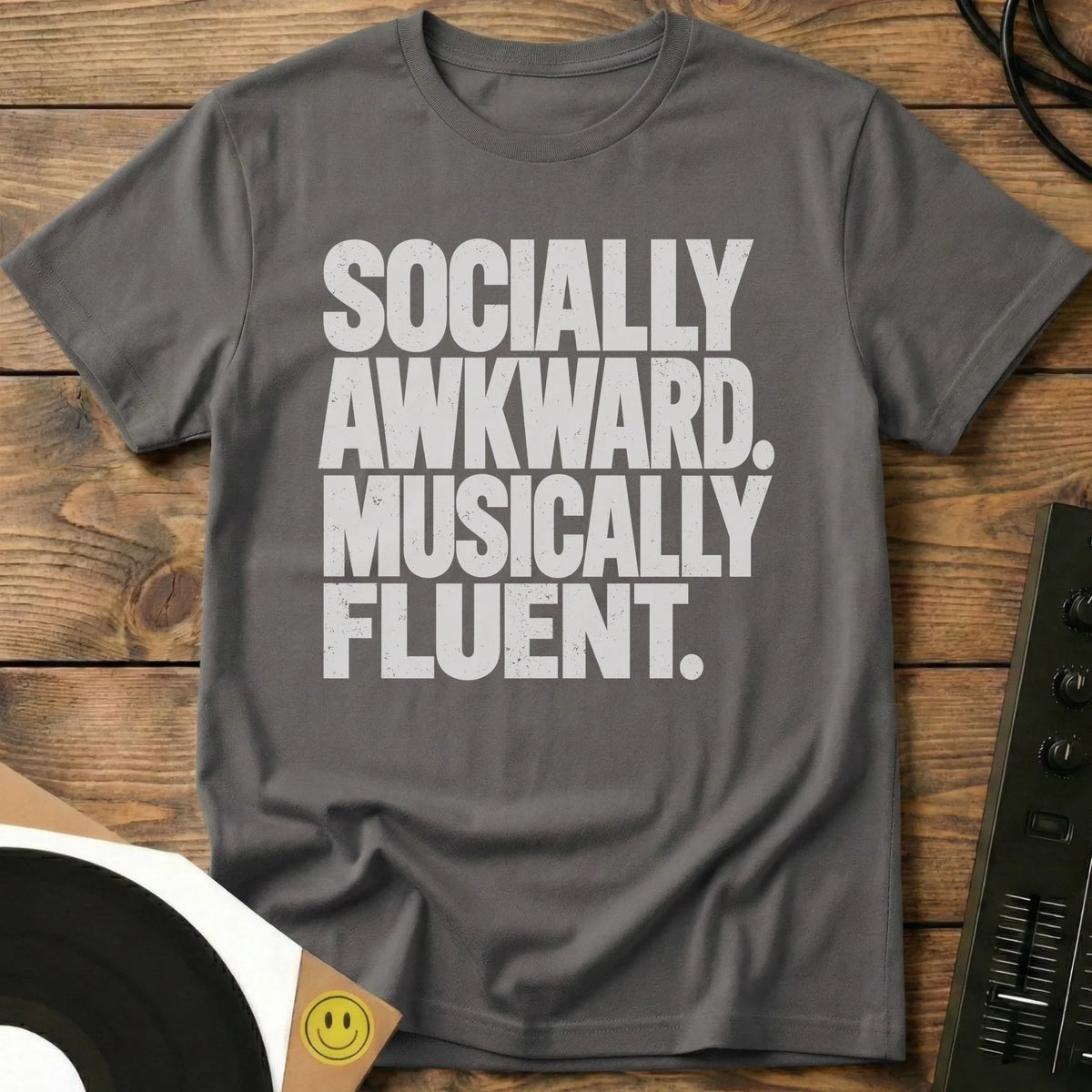 Socially Awkward T-Shirt Charcoal / S Socially Awkward T-Shirt