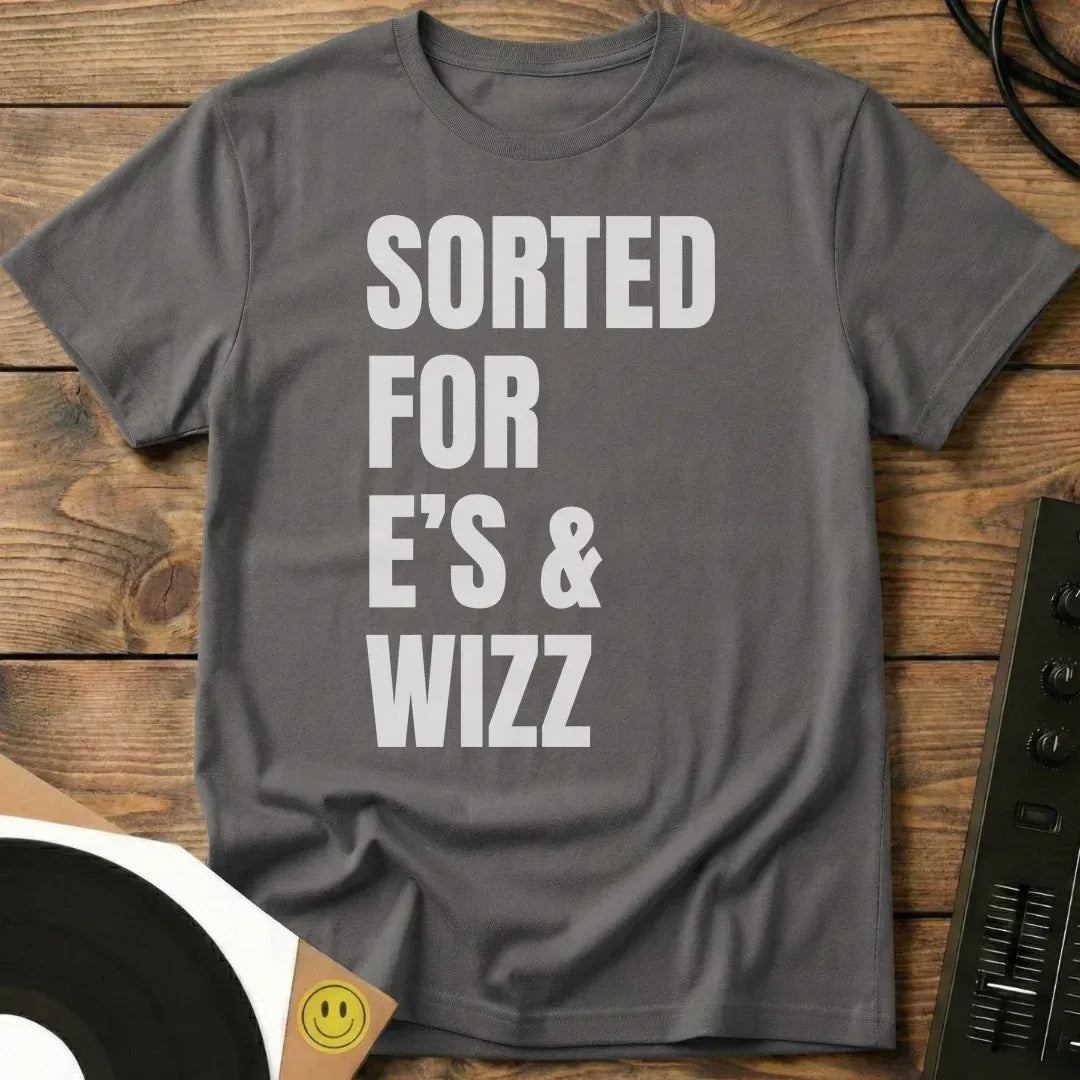 Sorted For E's & Wizz T-Shirt Charcoal / S Sorted For E's & Wizz T-Shirt