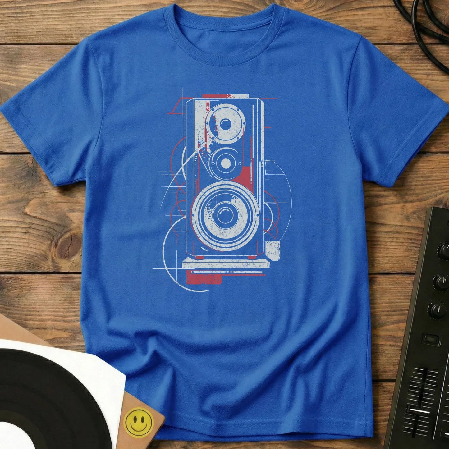 Sound In Motion T-Shirt Royal / S Sound In Motion T-Shirt