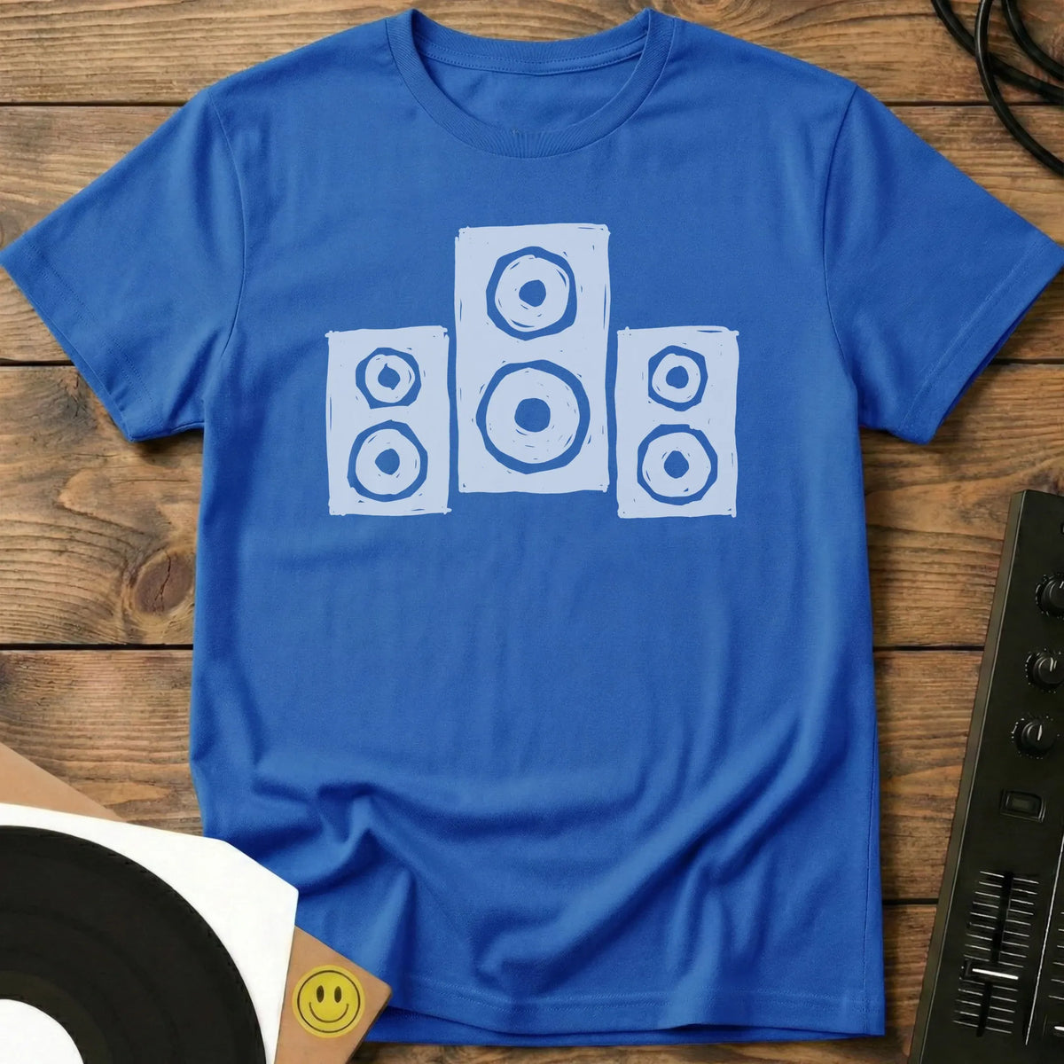 Speaker Sketch T-Shirt Royal / S Speaker Sketch T-Shirt