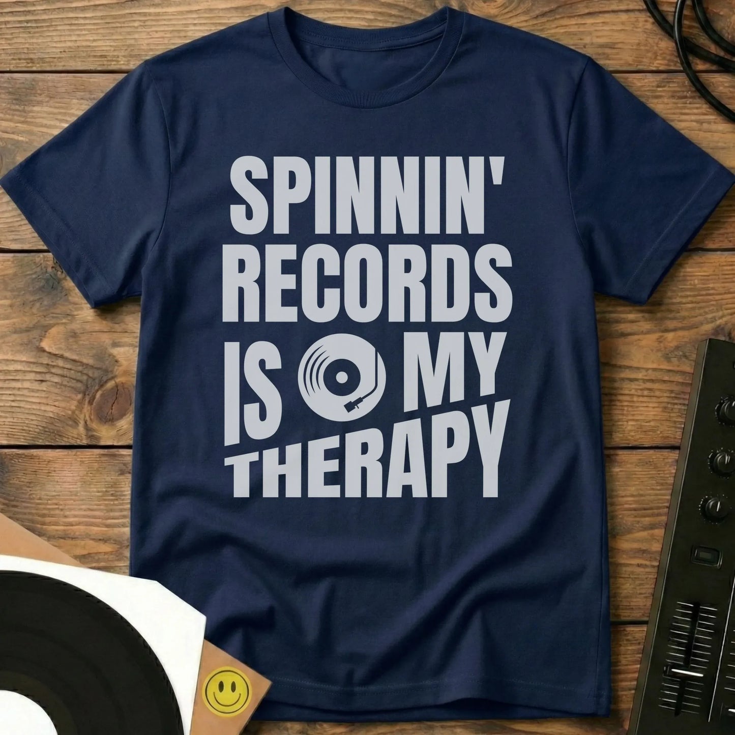 Spinnin' Records Is My Therapy T-Shirt Navy / S Spinnin' Records Is My Therapy T-Shirt