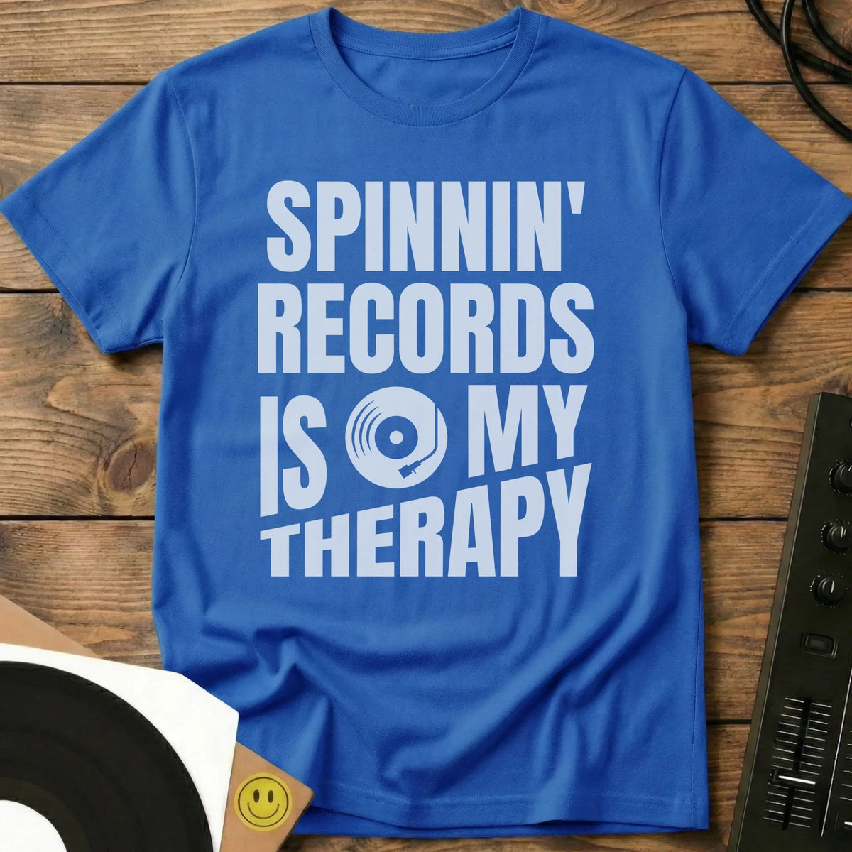 Spinnin' Records Is My Therapy T-Shirt Royal / S Spinnin' Records Is My Therapy T-Shirt