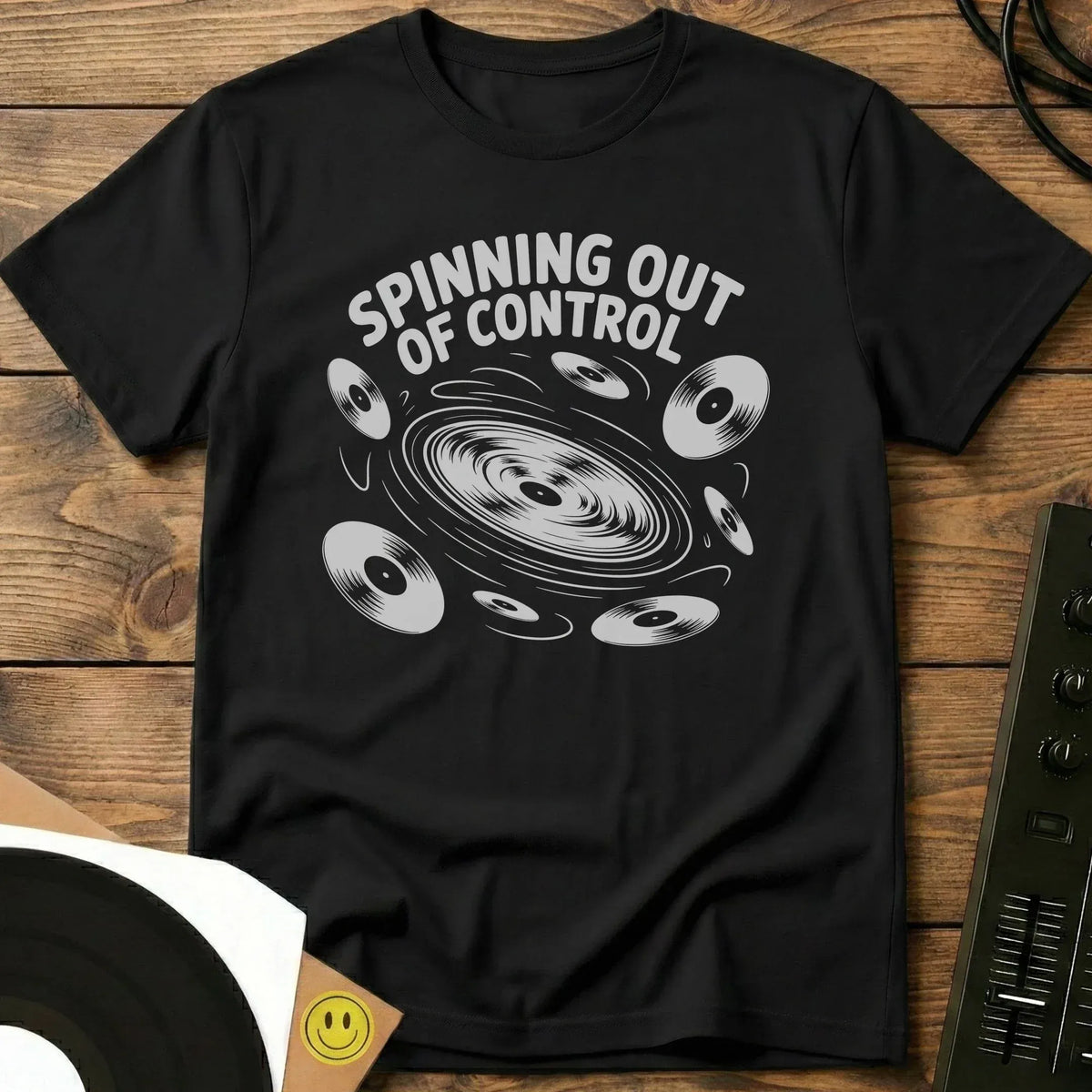 Spinning Out Of Control T-Shirt Black / S Spinning Out Of Control T-Shirt