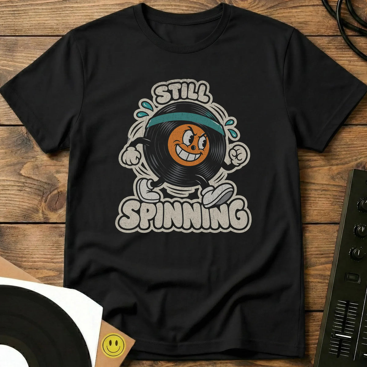 Still Spinning T-Shirt Black / S Still Spinning T-Shirt