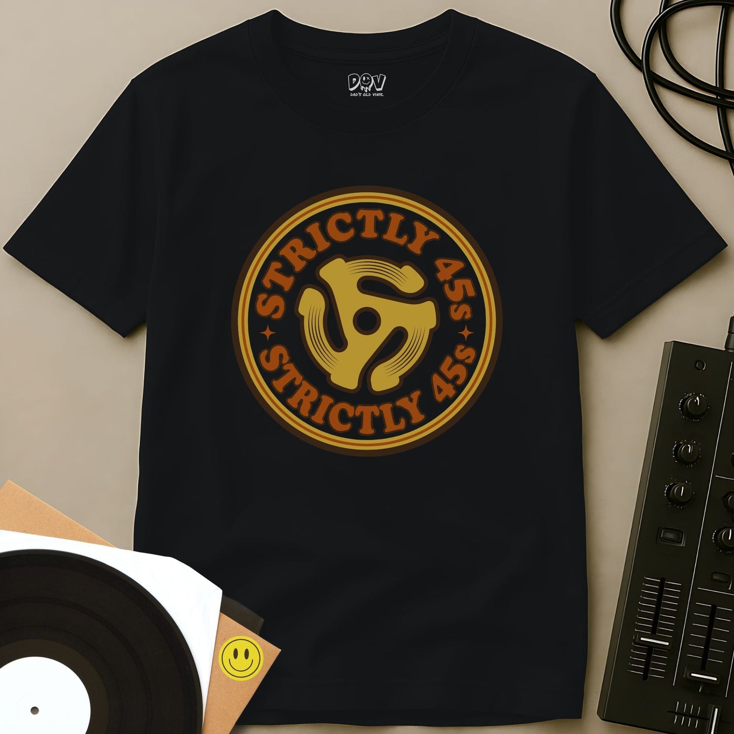 Strictly 45s T-Shirt Black / S Strictly 45s T-Shirt