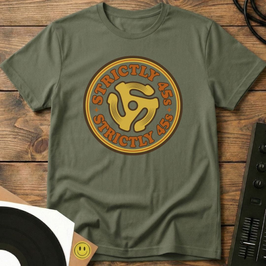 Strictly 45s T-Shirt Military Green / S Strictly 45s T-Shirt