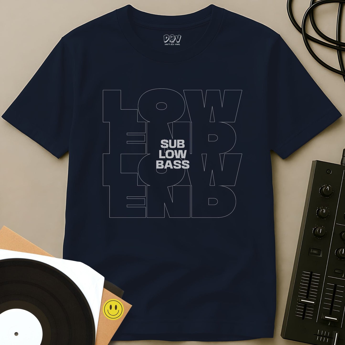 Sub Low Bass T-Shirt Navy / S Sub Low Bass T-Shirt