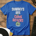 Sundays Are For Come Downs T-Shirt Royal / S Sundays Are For Come Downs T-Shirt