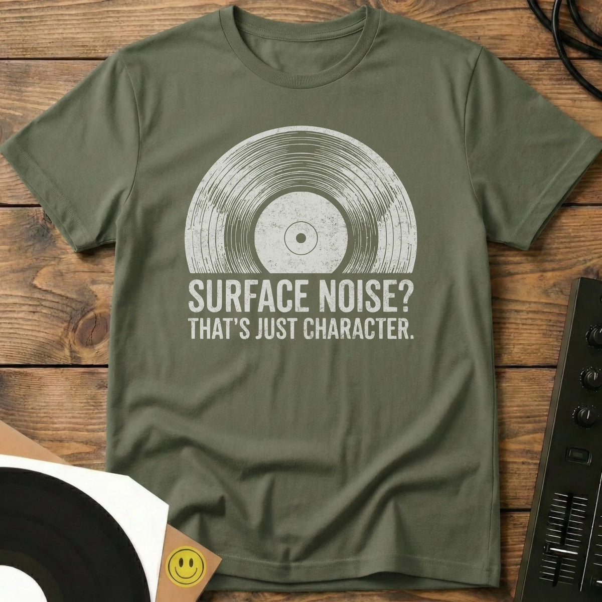 Surface Noise T-Shirt Military Green / S Surface Noise T-Shirt