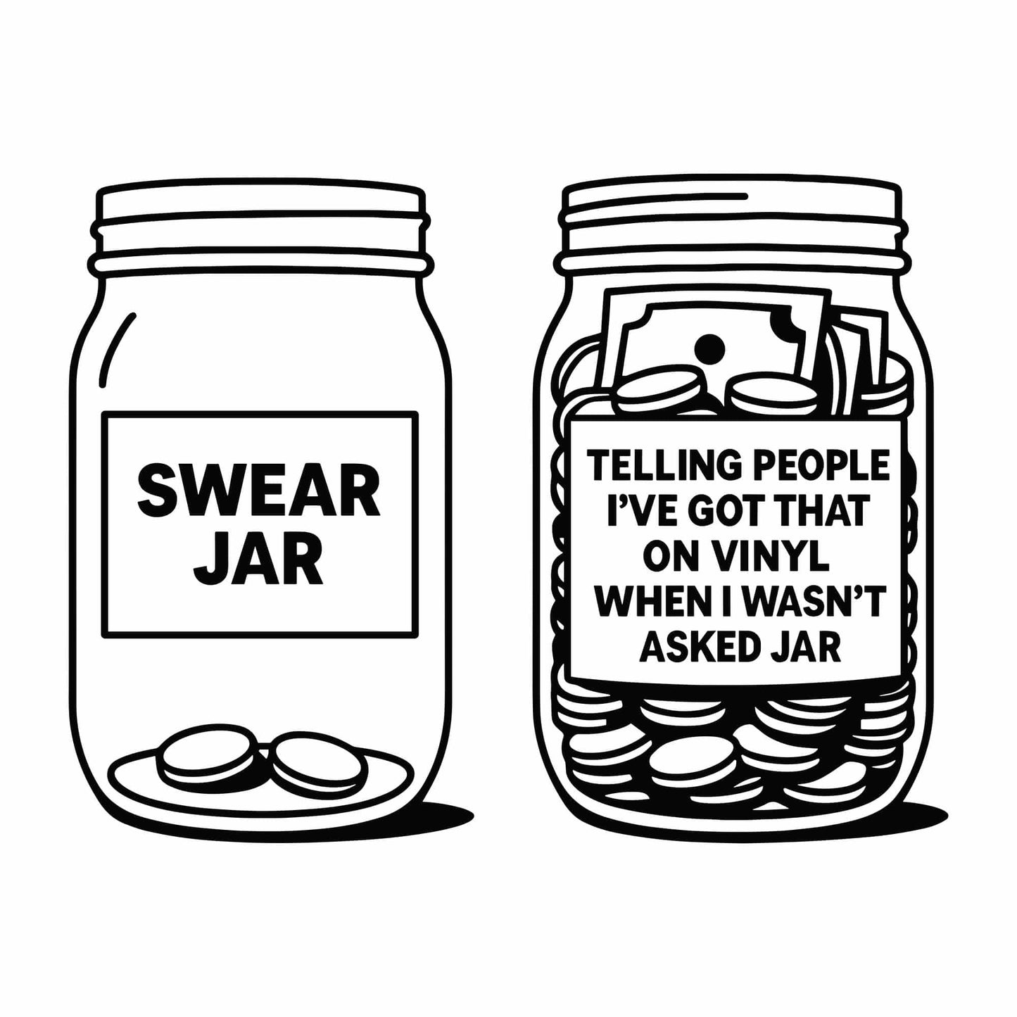 Swear Jar T-Shirt Swear Jar T-Shirt