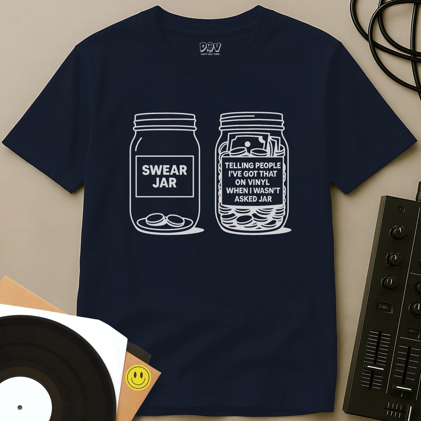 Swear Jar T-Shirt Navy / S Swear Jar T-Shirt