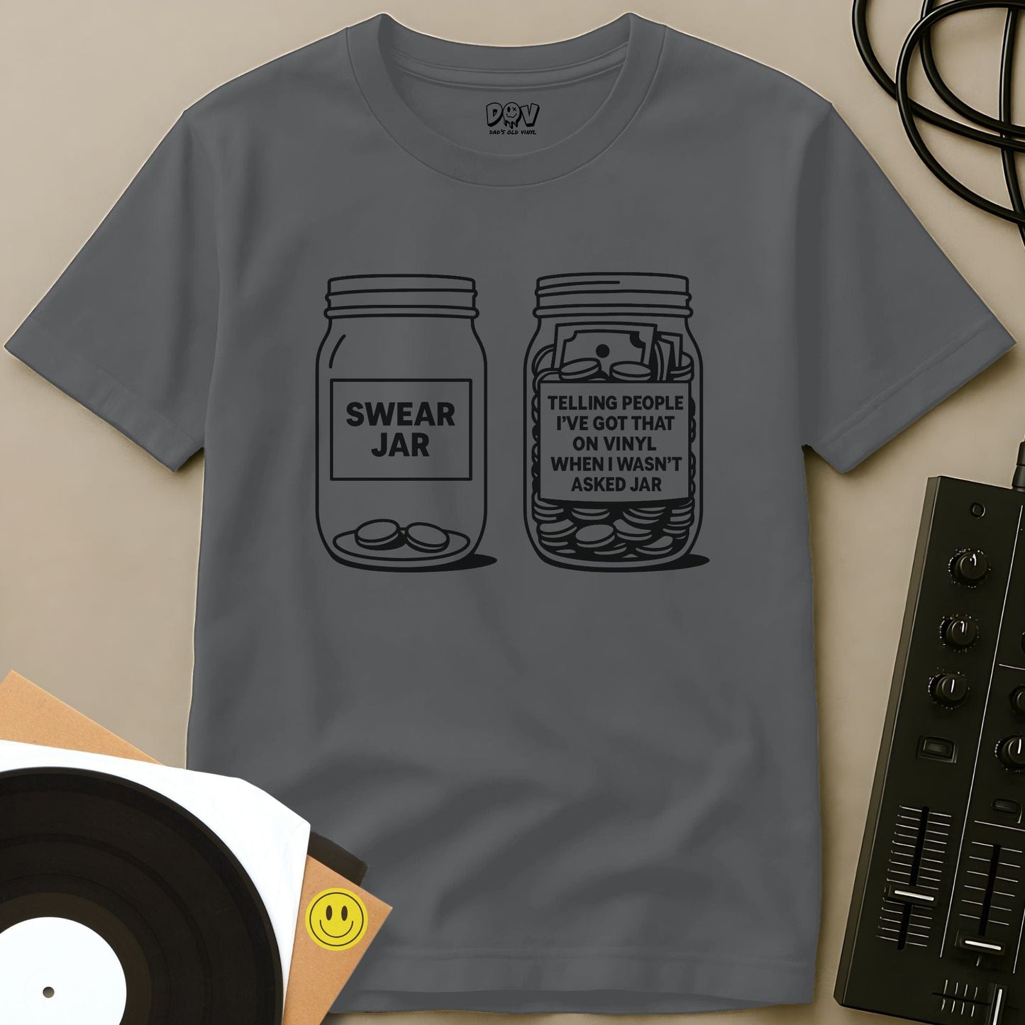 Swear Jar T-Shirt Sport Grey / S Swear Jar T-Shirt