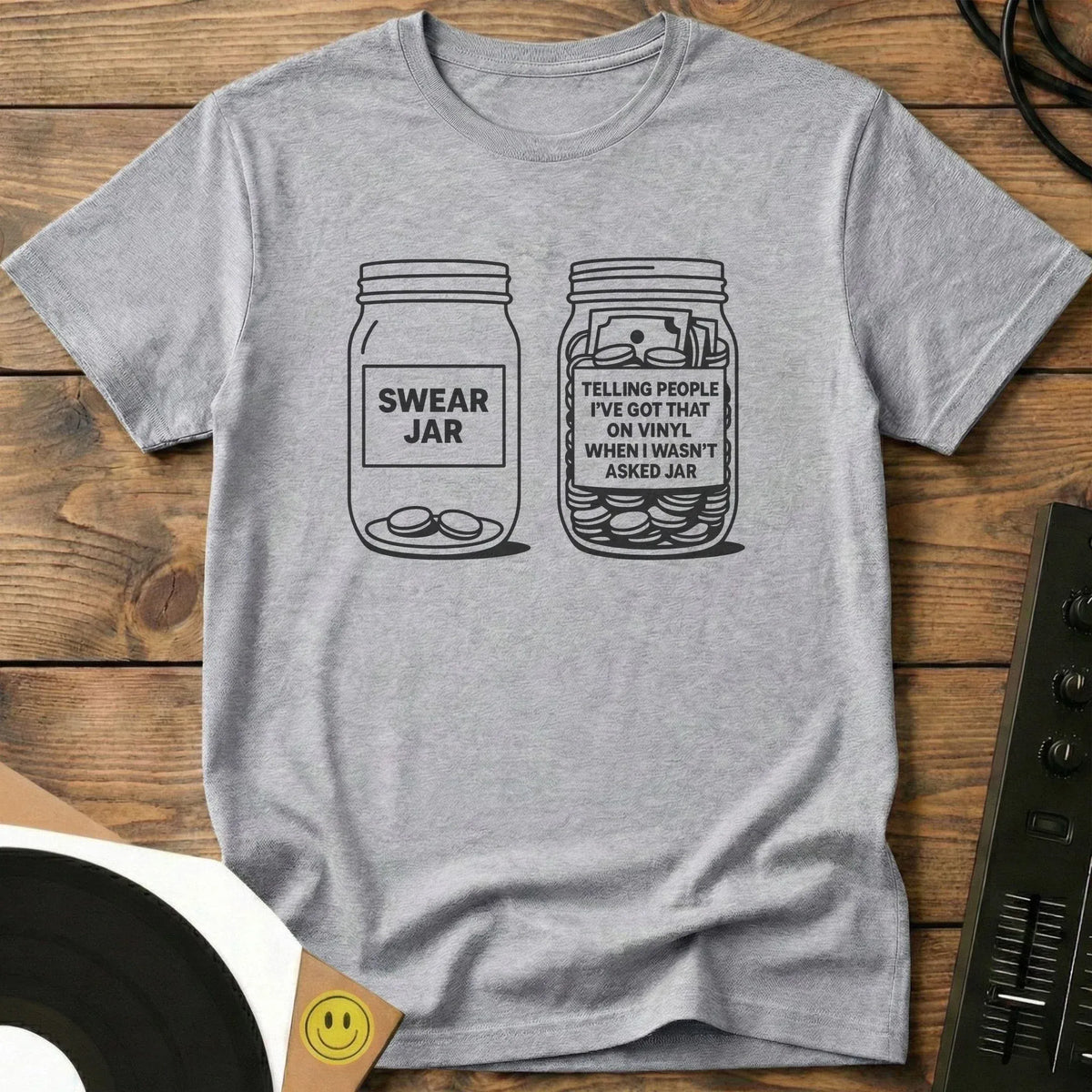 Swear Jar T-Shirt Sport Grey / S Swear Jar T-Shirt