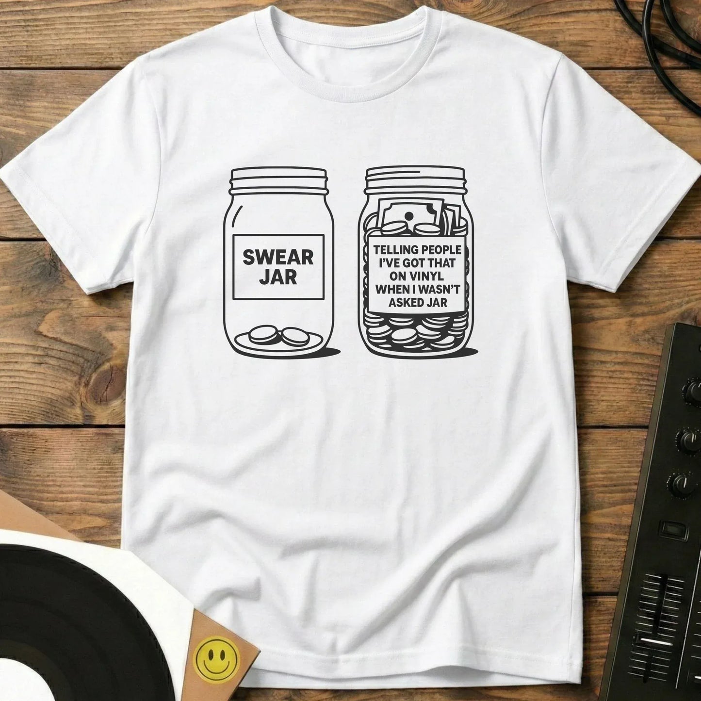 Swear Jar T-Shirt White / S Swear Jar T-Shirt