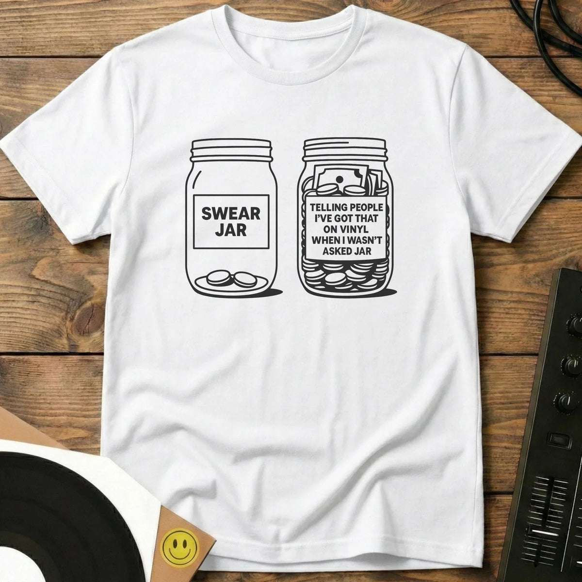 Swear Jar T-Shirt White / S Swear Jar T-Shirt