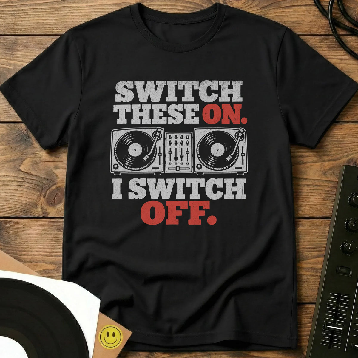 Switch These On T-Shirt Black / S Switch These On T-Shirt