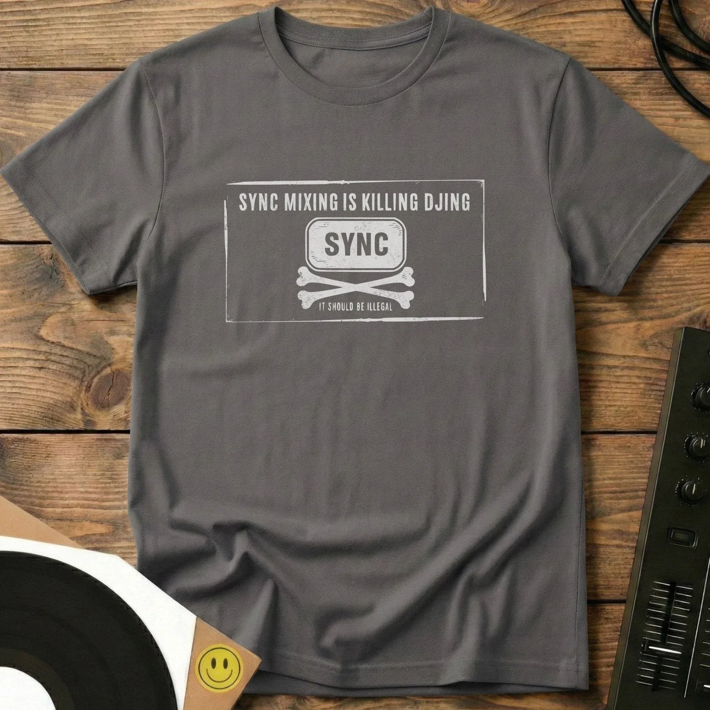 Sync Mixing T-Shirt Charcoal / S Sync Mixing T-Shirt