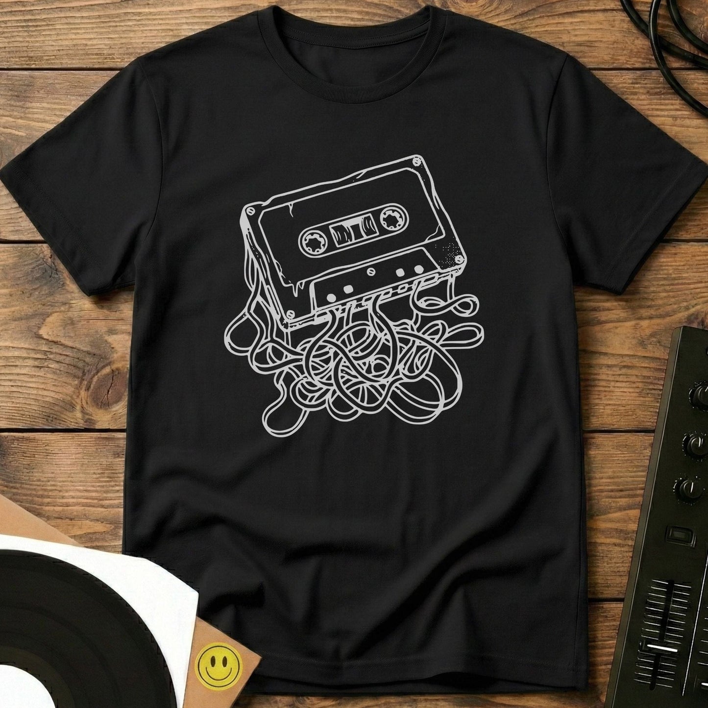 Tape Tangle T-Shirt Black / S Tape Tangle T-Shirt