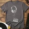 Tape To Ears T-Shirt Charcoal / S Tape To Ears T-Shirt