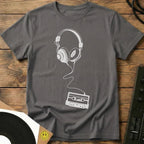 Tape To Ears T-Shirt Charcoal / S Tape To Ears T-Shirt