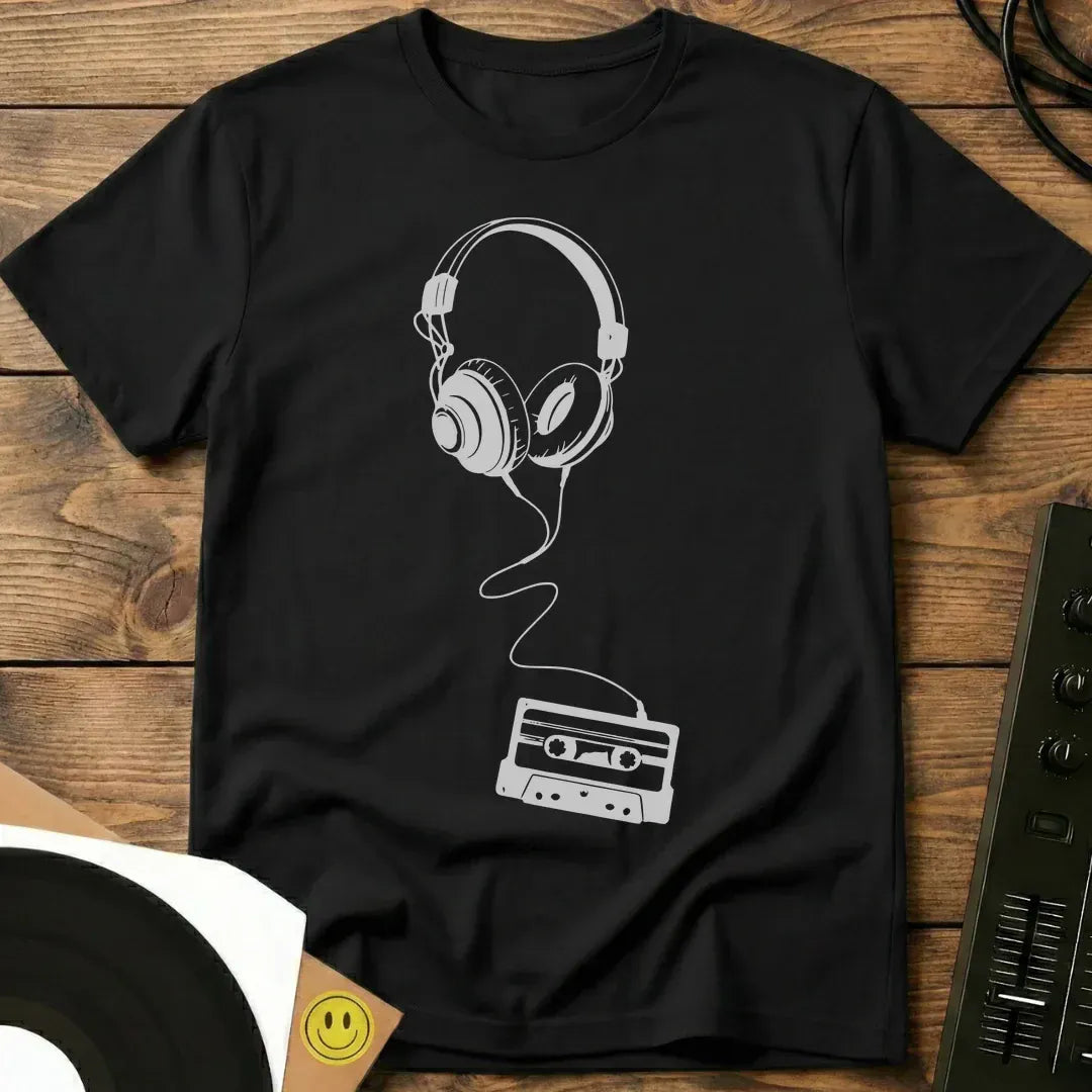 Tape To Ears T-Shirt Navy / S Tape To Ears T-Shirt