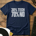 Techno Split T-Shirt Navy / S Techno Split T-Shirt