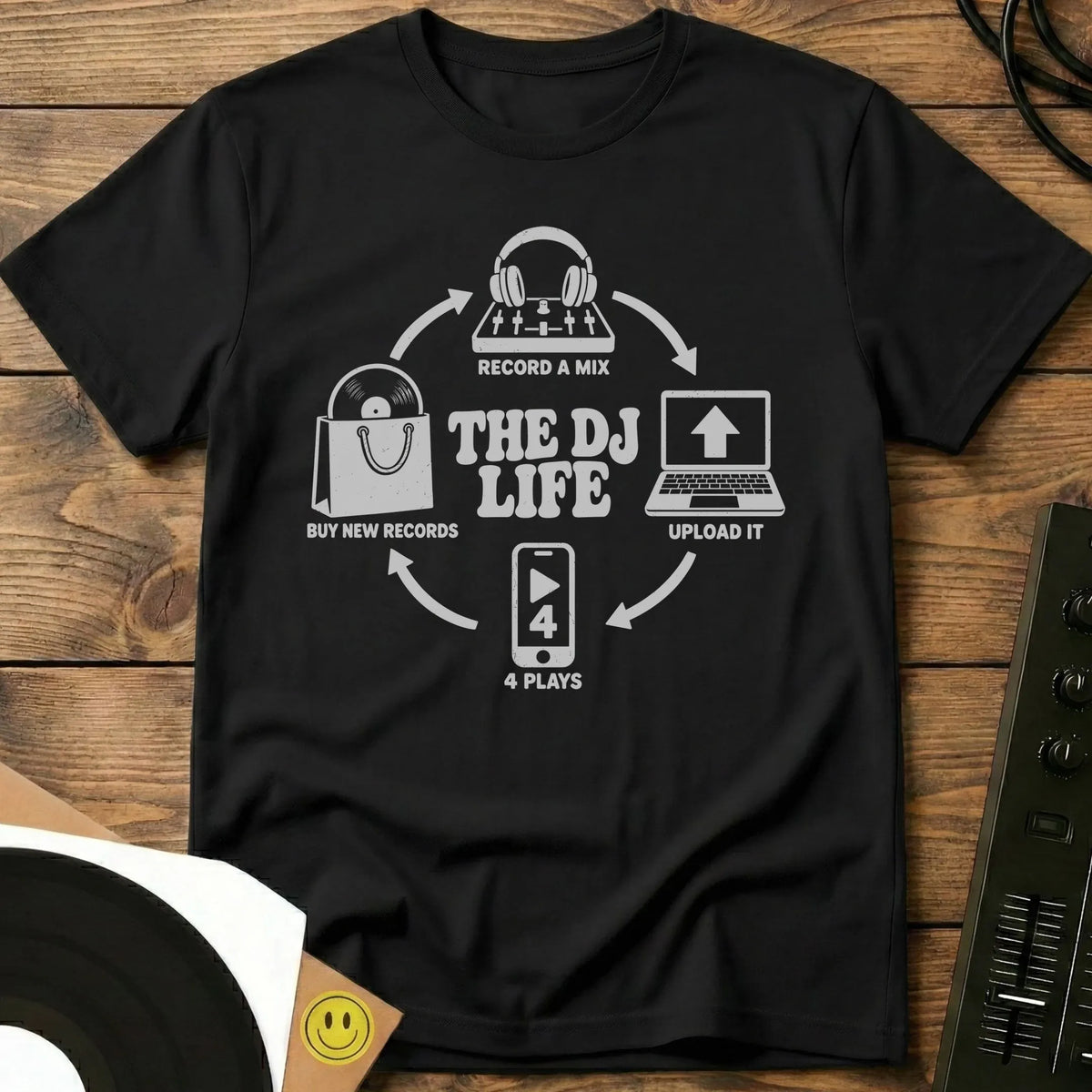 The DJ Life T-Shirt Black / S The DJ Life T-Shirt