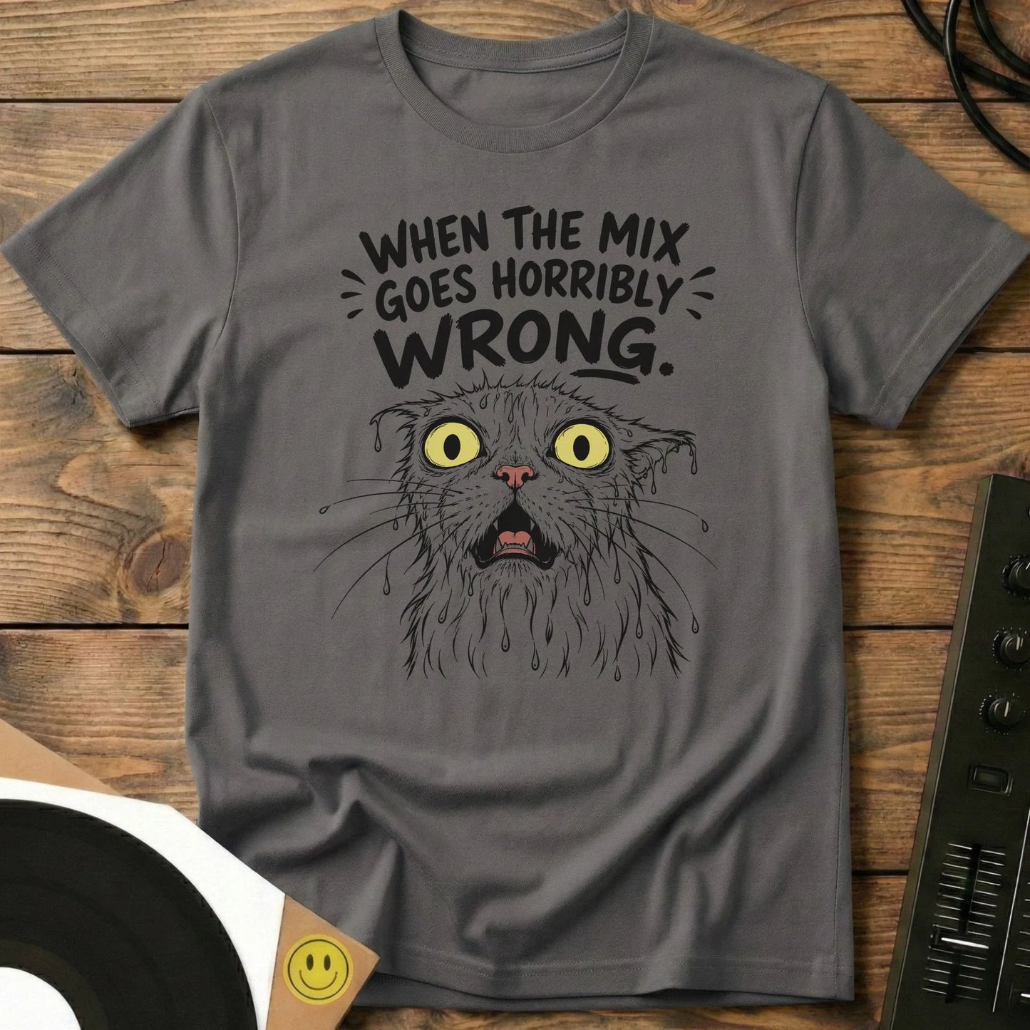 The Mix Goes Wrong T-Shirt Charcoal / S The Mix Goes Wrong T-Shirt