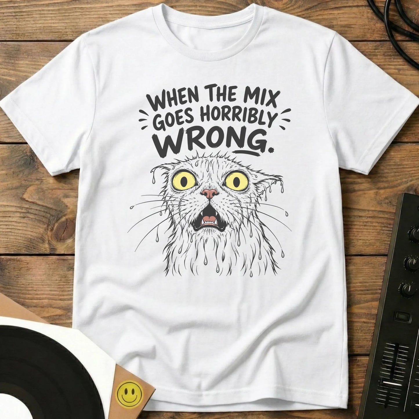 The Mix Goes Wrong T-Shirt White / S The Mix Goes Wrong T-Shirt