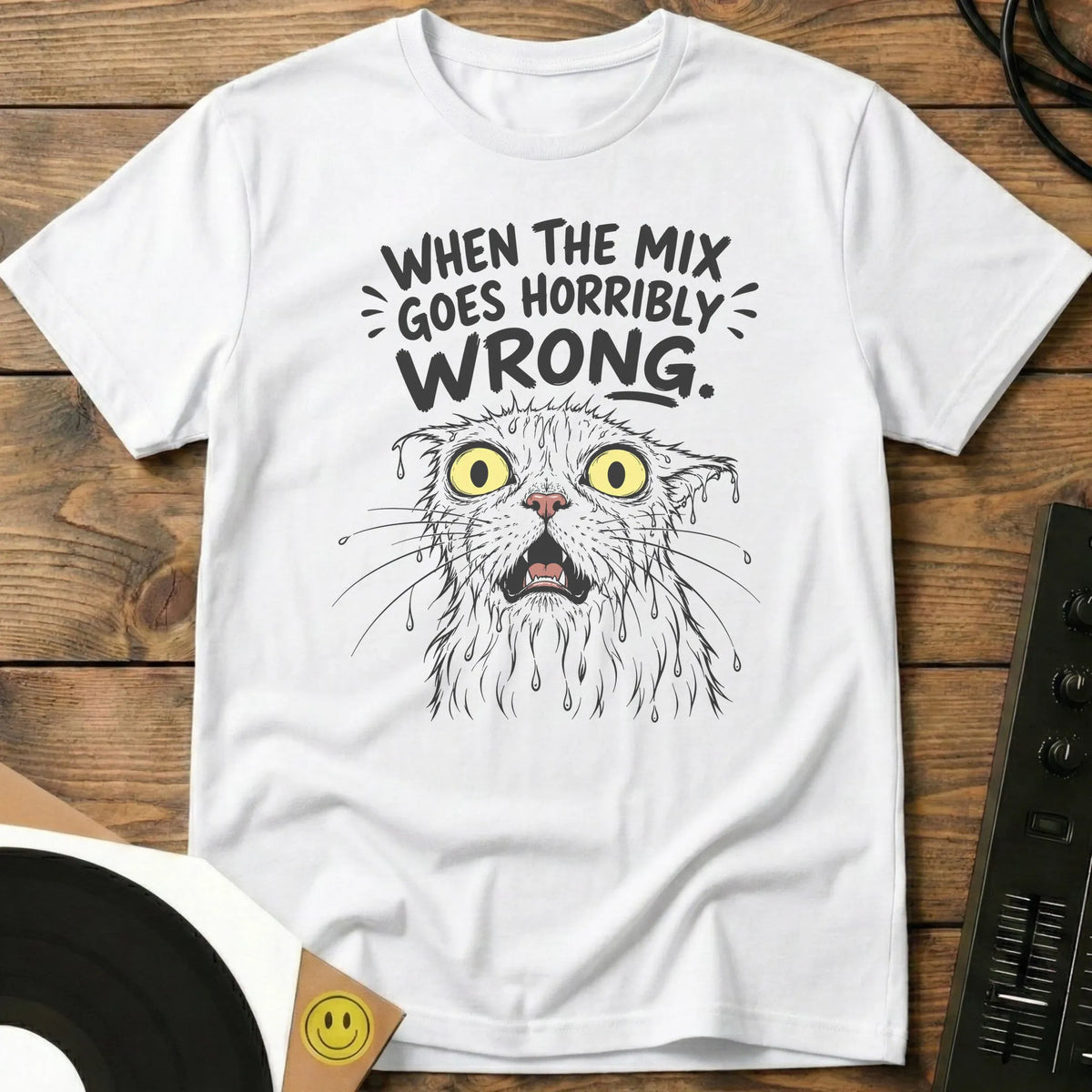 The Mix Goes Wrong T-Shirt White / S The Mix Goes Wrong T-Shirt