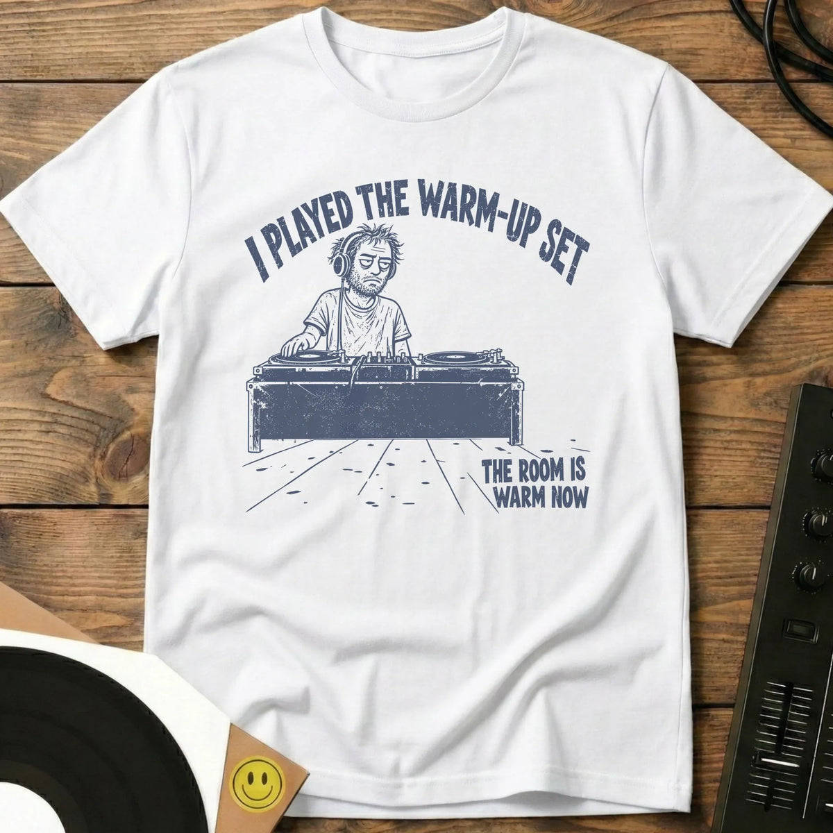 The Room Is Warm t-shirt in White