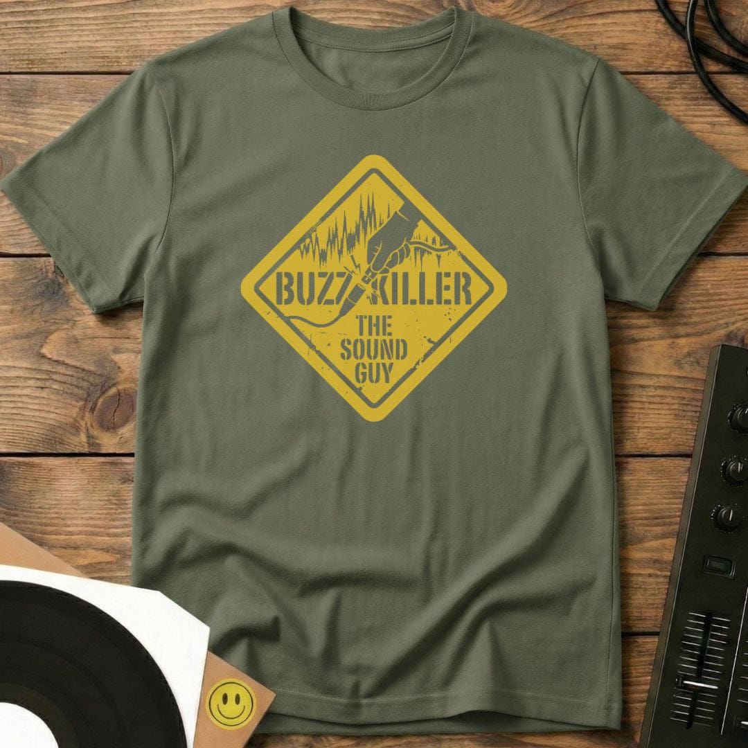 The Sound Guy T-Shirt Military Green / S The Sound Guy T-Shirt