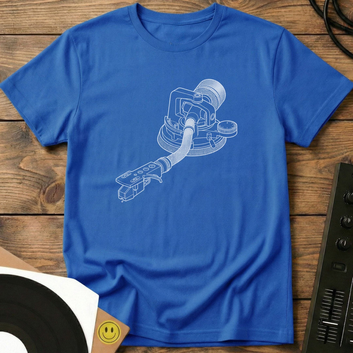 The Tonearm T-Shirt Royal / S The Tonearm T-Shirt