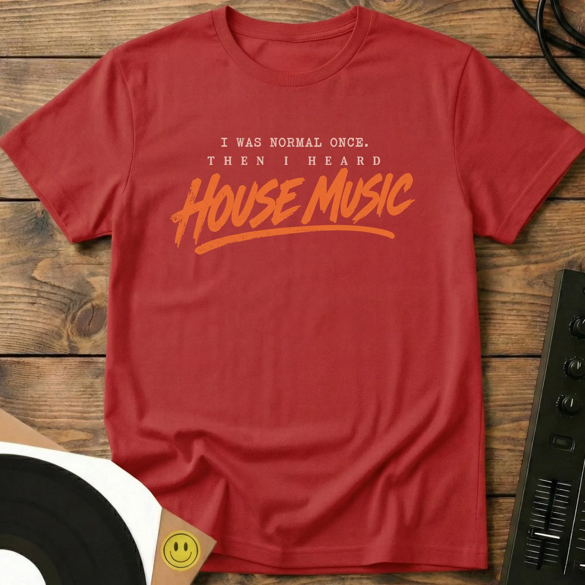 Then I Heard House T-Shirt Red / S Then I Heard House T-Shirt