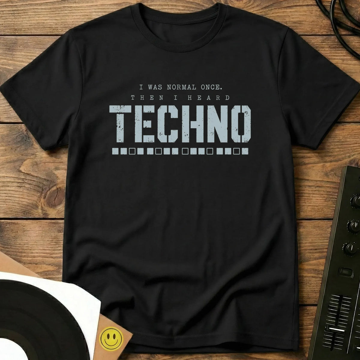 Then I Heard Techno T-Shirt Black / S Then I Heard Techno T-Shirt