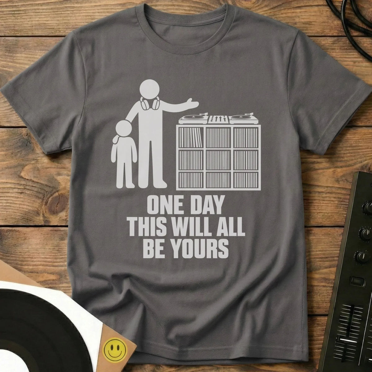This Will Be Yours t-shirt in Charcoal