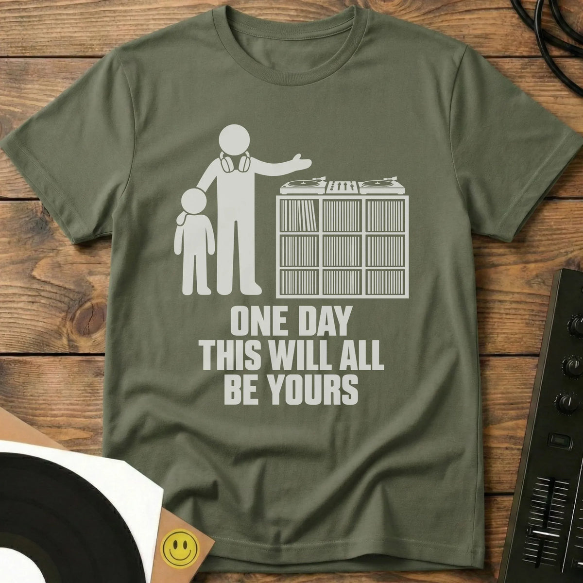 This Will Be Yours t-shirt in Military Green