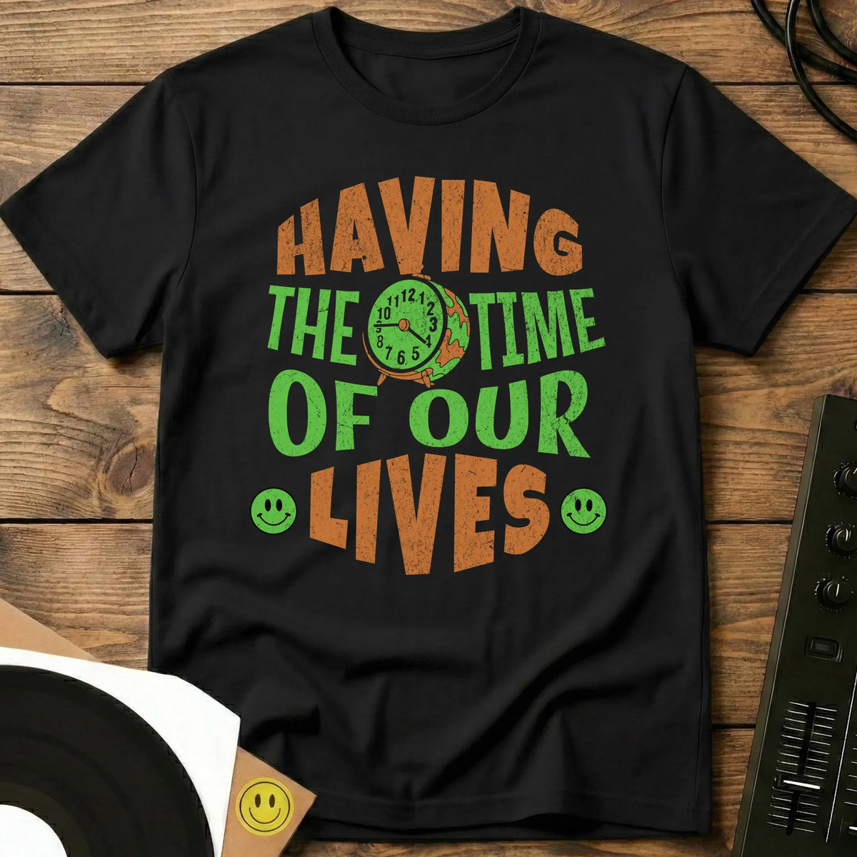 Time Of Our Lives T-Shirt Black / S Time Of Our Lives T-Shirt