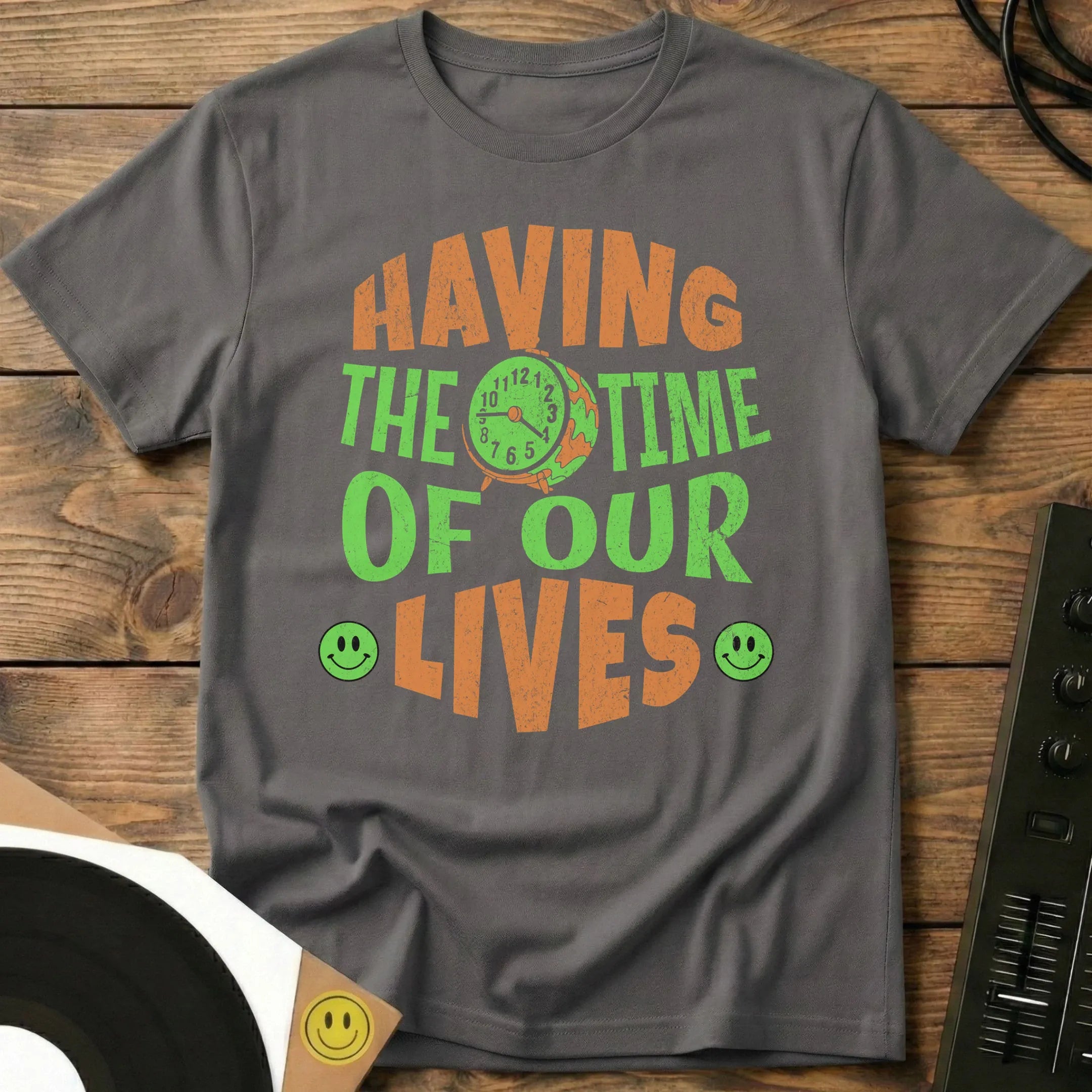 Time Of Our Lives T-Shirt Charcoal / S Time Of Our Lives T-Shirt
