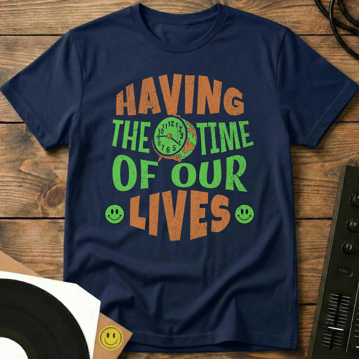 Time Of Our Lives T-Shirt Navy / S Time Of Our Lives T-Shirt