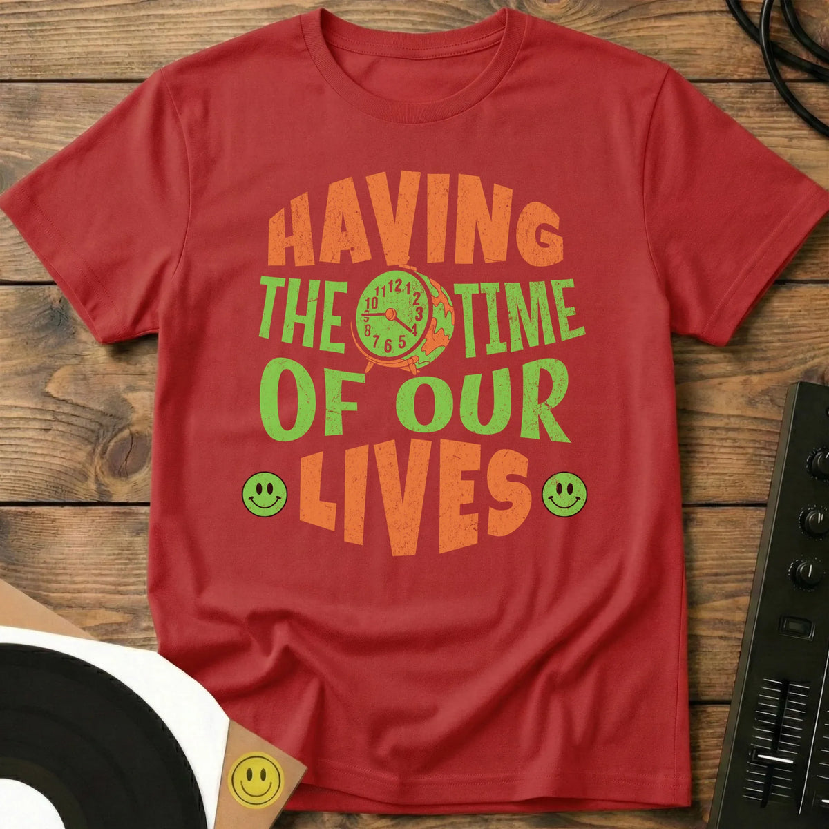 Time Of Our Lives T-Shirt Red / S Time Of Our Lives T-Shirt