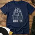 Tinnitus Speaker Stack T-Shirt Navy / S Tinnitus Speaker Stack T-Shirt