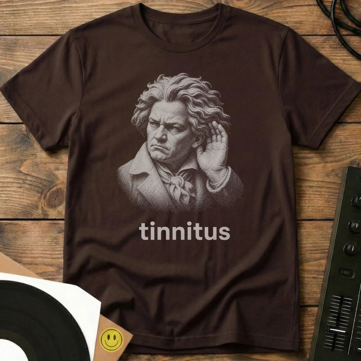Tinnitus T-Shirt Dark Chocolate / S Tinnitus T-Shirt