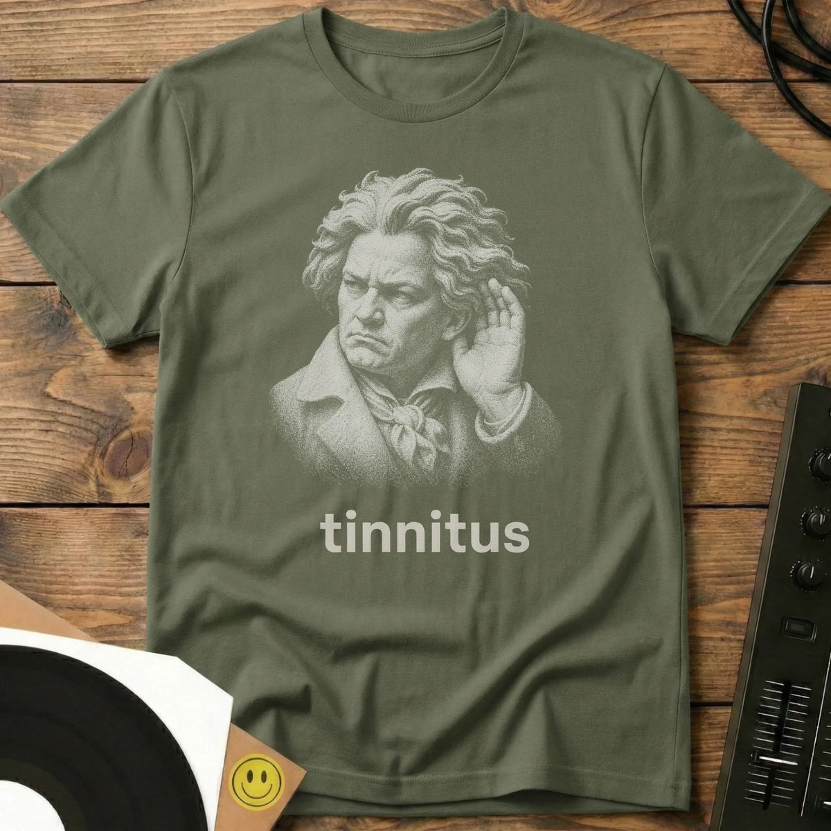 Tinnitus T-Shirt Military Green / S Tinnitus T-Shirt